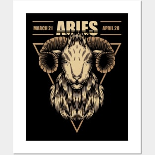 Zodiac Aries Posters and Art